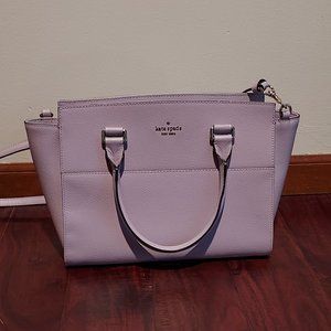Lavender Kate Spade Purse w/ matching Wallet